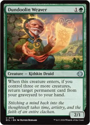 Dundoolin Weaver (175) Foil - Lorwyn Eclipsed