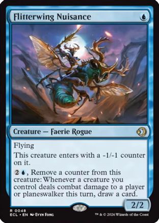 Flitterwing Nuisance (048) Foil - Lorwyn Eclipsed