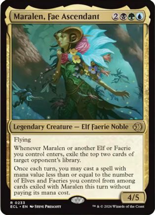Maralen, Fae Ascendant (233) Foil - Lorwyn Eclipsed