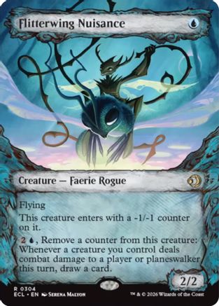 Flitterwing Nuisance (Showcase) (304) - Lorwyn Eclipsed