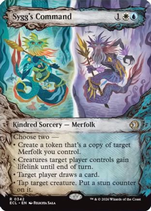 Sygg's Command (Showcase) (342) Foil - Lorwyn Eclipsed