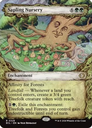 Sapling Nursery (Showcase) (328) Foil - Lorwyn Eclipsed