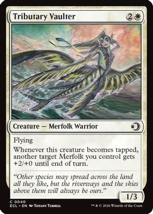 Tributary Vaulter (040) Foil - Lorwyn Eclipsed