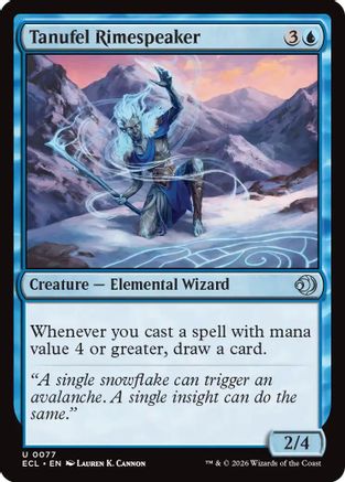 Tanufel Rimespeaker (077) Foil - Lorwyn Eclipsed