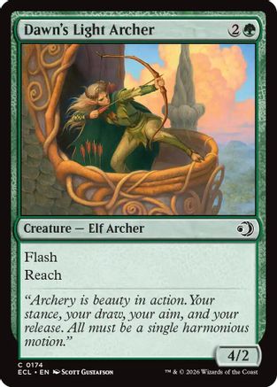 Dawn's Light Archer (174) Foil - Lorwyn Eclipsed