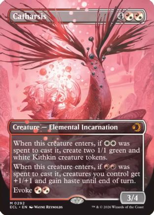 Catharsis (Borderless) (292) Foil - Lorwyn Eclipsed