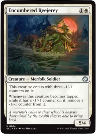Encumbered Reejerey (014) Foil - Lorwyn Eclipsed