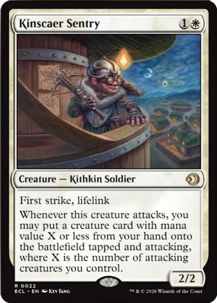 Kinscaer Sentry (022) Foil - Lorwyn Eclipsed