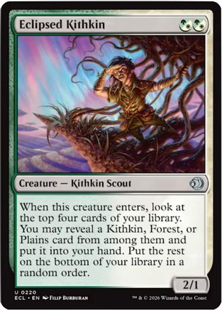 Eclipsed Kithkin (220) Foil - Lorwyn Eclipsed