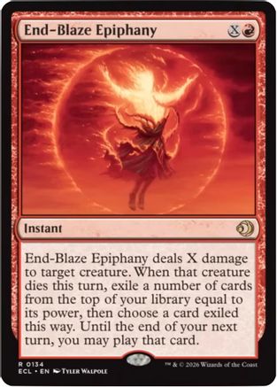 End-Blaze Epiphany (134) - Lorwyn Eclipsed
