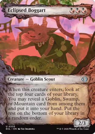 Eclipsed Boggart (Showcase) (335) - Lorwyn Eclipsed