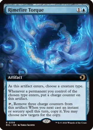 Rimefire Torque (Extended Art) (358) - Lorwyn Eclipsed