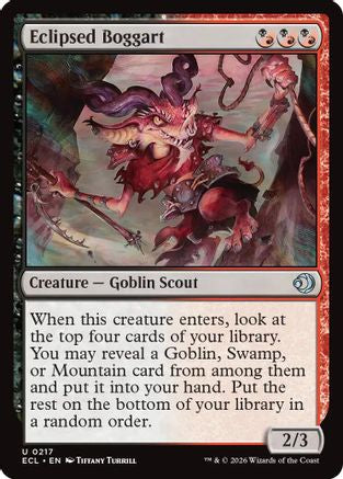 Eclipsed Boggart (217) Foil - Lorwyn Eclipsed