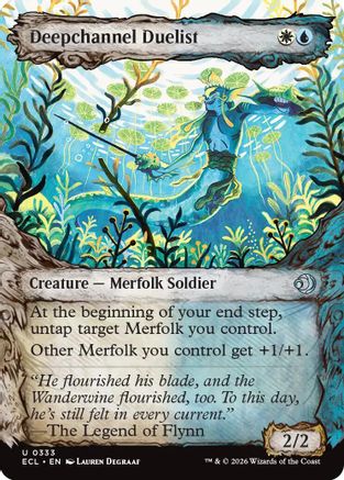 Deepchannel Duelist (Showcase) (333) - Lorwyn Eclipsed