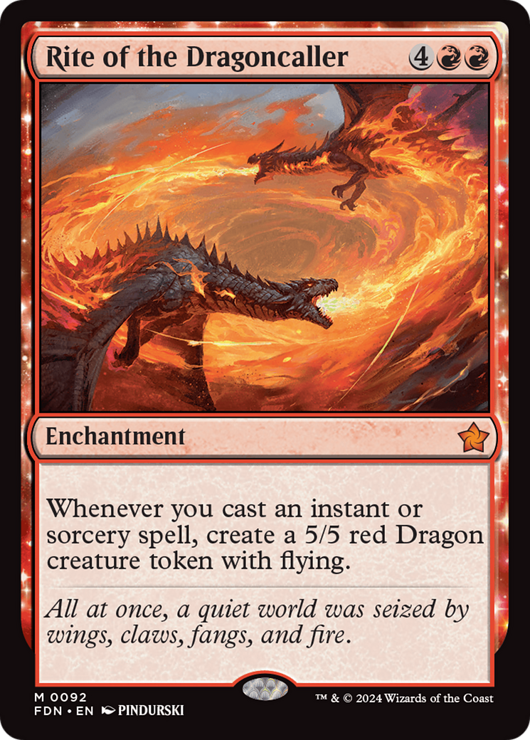 Rite of the Dragoncaller [Foundations] Foil