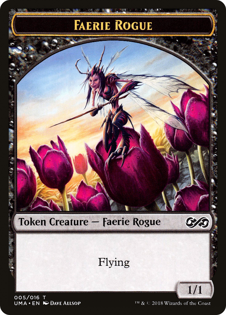 Faerie Rogue Token [Ultimate Masters Tokens] | Silver Goblin