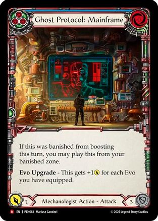Ghost Protocol: Mainframe (PEN046) Rainbow Foil - Compendium of Rathe