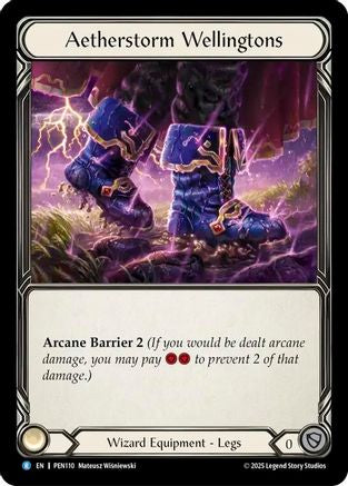 Aetherstorm Wellingtons (PEN110) Cold Foil - Compendium of Rathe