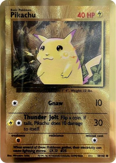 Pikachu (58/102) (Celebrations Metal Card) [Celebrations: 25th Anniversary] | Silver Goblin