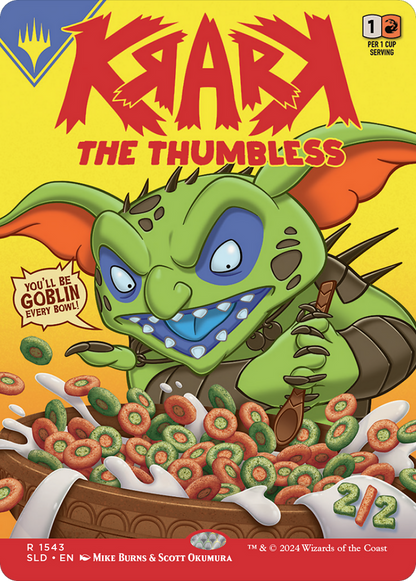 Krark, the Thumbless // Krark, the Thumbless (1543) - Secret Lair Drop