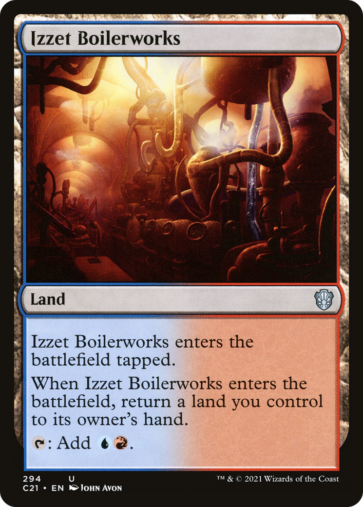 Izzet Boilerworks [Commander 2021]