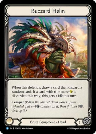 Buzzard Helm (PEN002) - Compendium of Rathe