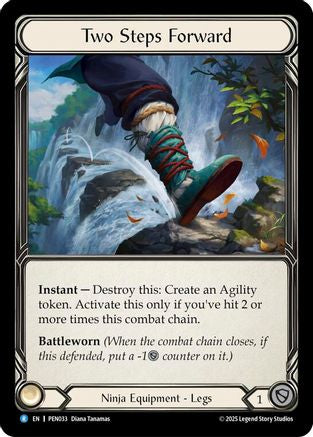 Two Steps Forward (PEN033) Cold Foil - Compendium of Rathe