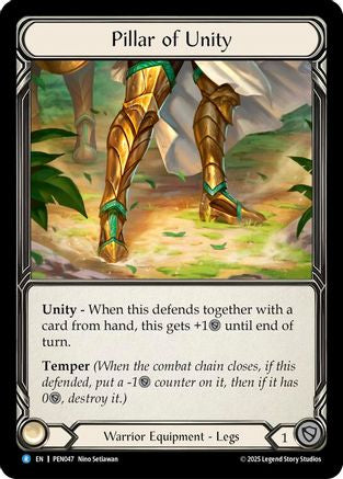 Pillar Of Unity (PEN047) Cold Foil - Compendium of Rathe