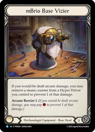 Mbrio Base Vizier (PEN058) Cold Foil - Compendium of Rathe