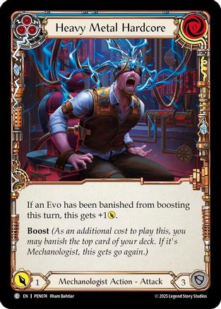 Heavy Metal Hardcore (Blue) (PEN074) - Compendium of Rathe