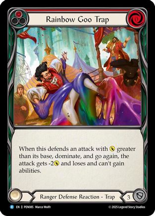 Rainbow Goo Trap (Red) (PEN085) Rainbow Foil - Compendium of Rathe