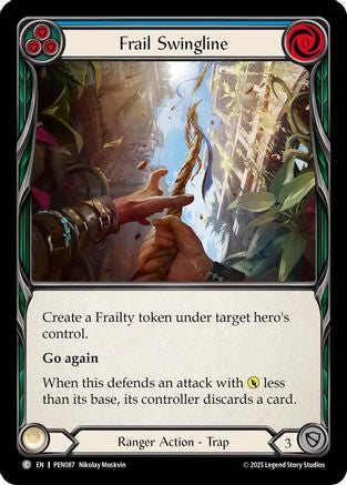 Frail Swingline (Blue) (PEN087) Rainbow Foil - Compendium of Rathe