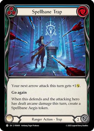 Spellbane Trap (Blue) (PEN091) - Compendium of Rathe