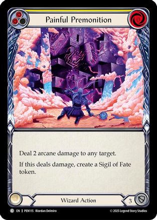 Painful Premonition (Yellow) (PEN115) - Compendium of Rathe