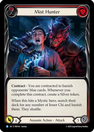 Mist Hunter (Red) (PEN143) - Compendium of Rathe