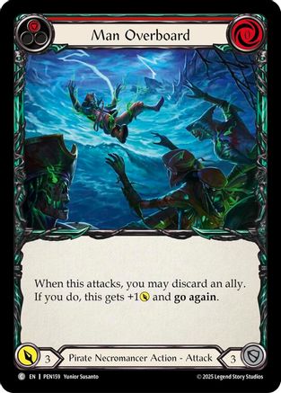 Man Overboard (Red) (PEN159) - Compendium of Rathe