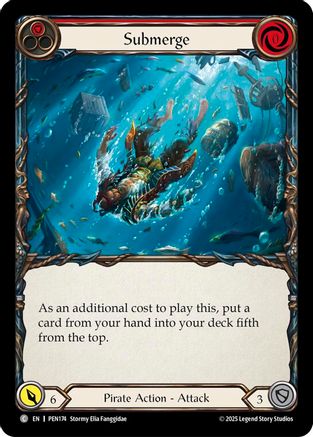 Submerge (Red) (PEN174) Rainbow Foil - Compendium of Rathe