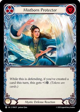 Mistborn Protector (Blue) (PEN271) Rainbow Foil - Compendium of Rathe