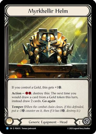 Myrkhellir Helm (PEN315) - Compendium of Rathe