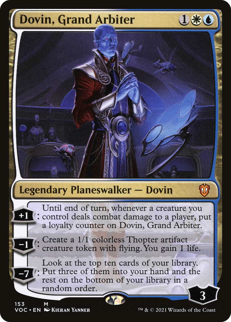 Dovin, Grand Arbiter [Innistrad: Crimson Vow Commander] | Silver Goblin