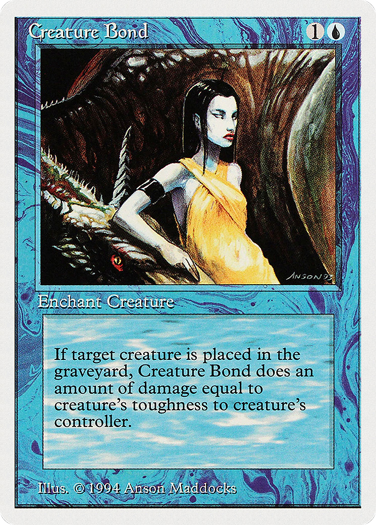 Creature Bond [Summer Magic / Edgar] | Silver Goblin