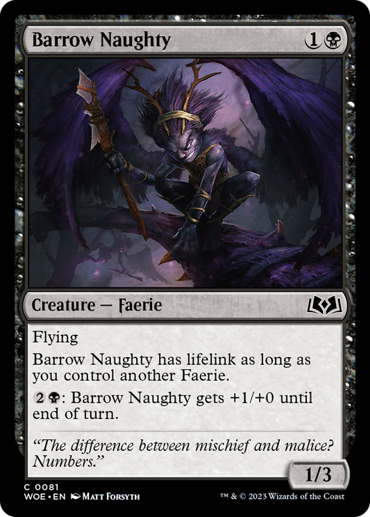 Barrow Naughty [Wilds of Eldraine] Foil
