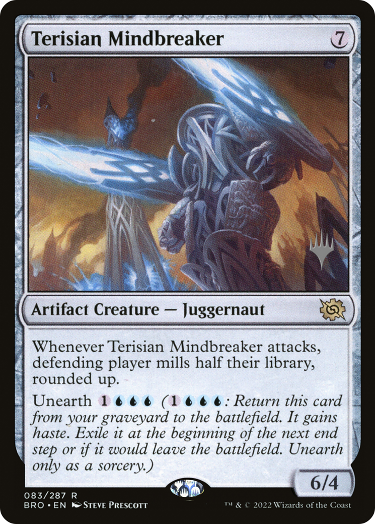 Terisian Mindbreaker (Promo Pack) [The Brothers' War Promos] | Silver Goblin