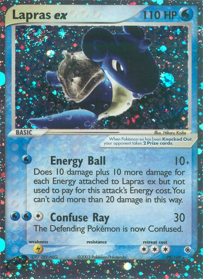 Lapras ex (99/109) [EX: Ruby & Sapphire] | Silver Goblin