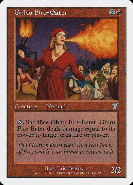 Ghitu Fire-Eater [Seventh Edition] Foil