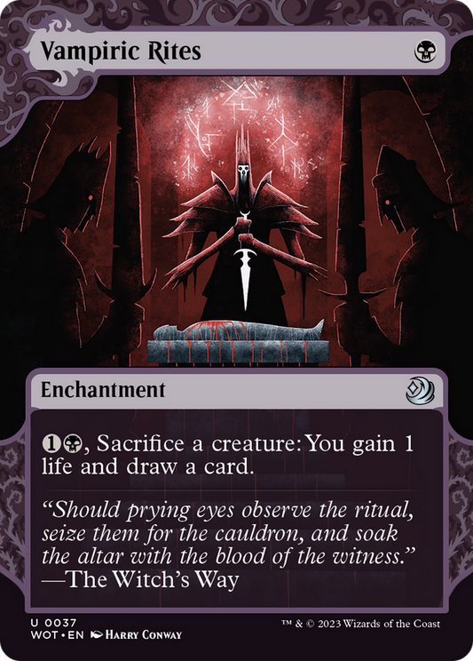 Vampiric Rites [Wilds of Eldraine: Enchanting Tales] Foil