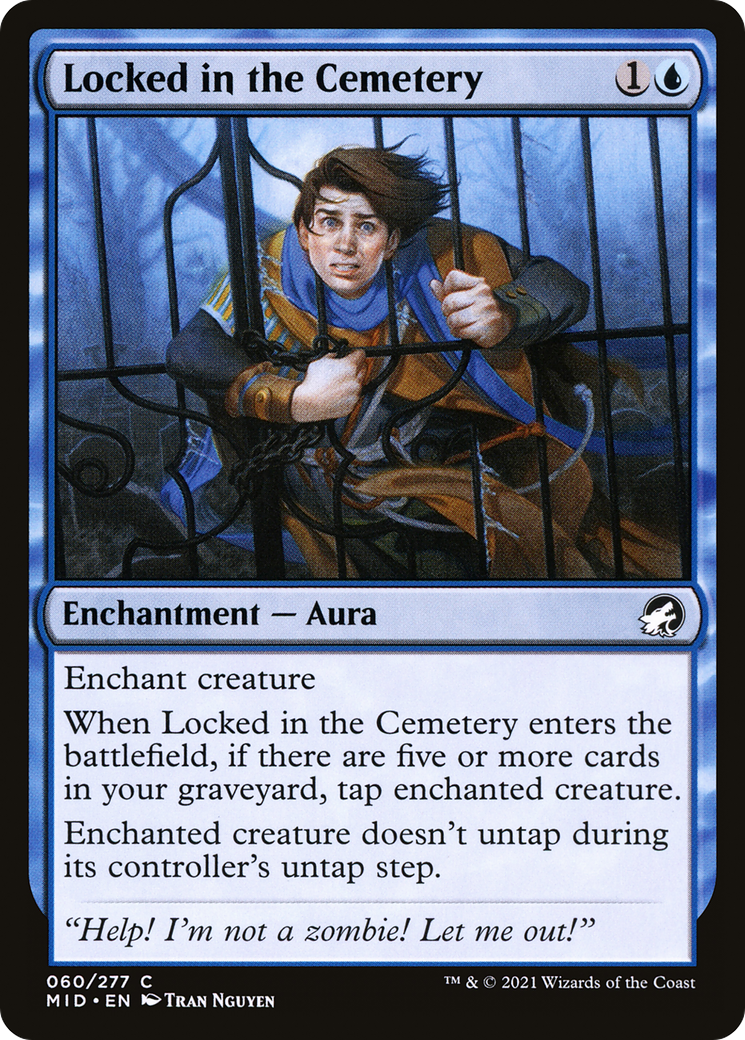 Locked in the Cemetery [Innistrad: Midnight Hunt] | Silver Goblin