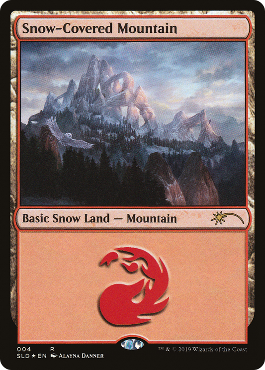 Snow-Covered Mountain (004) [Secret Lair Drop Series]