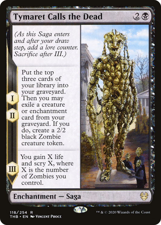 Tymaret Calls the Dead [Theros Beyond Death] Foil