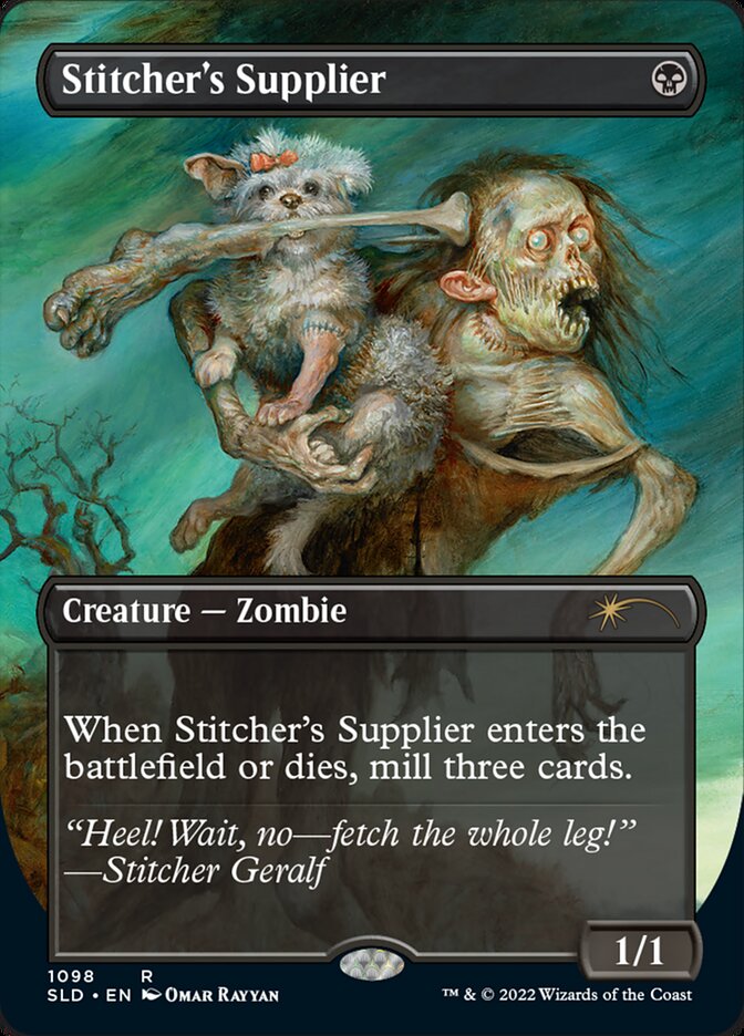 Stitcher's Supplier (Borderless) [Secret Lair Drop Series] | Silver Goblin